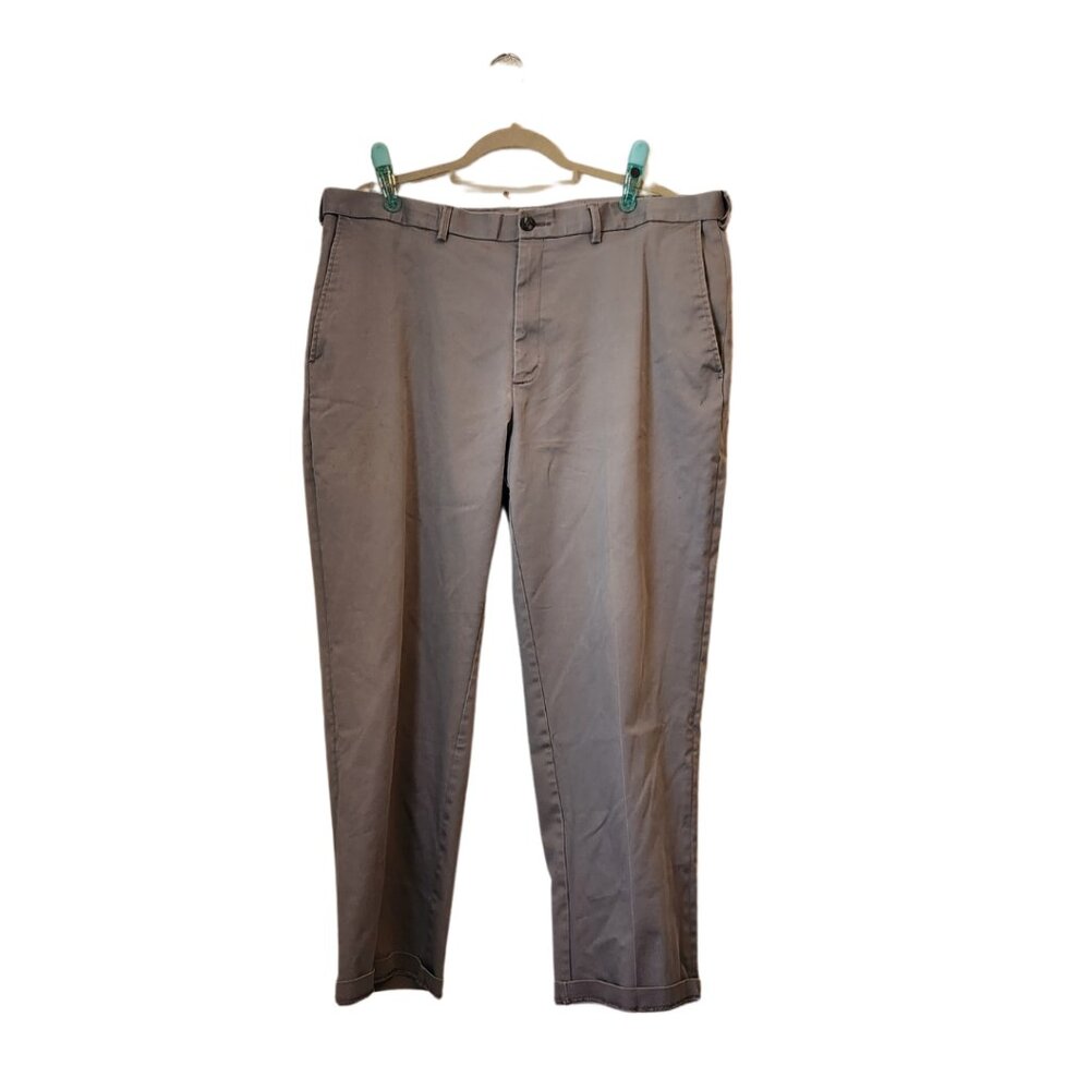Haggar Men’s Khaki Dress Pants – Size 40x30